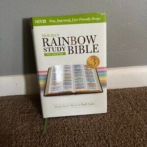 Holman NIV Rainbow Study Bible Hardcover